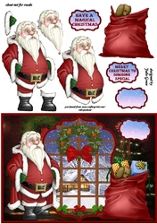 Santa it;s cold outside no pipe