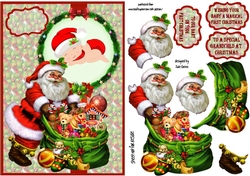 Santa delivers Babys first Christmas