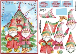 From our gnome to yours at Christmas A5