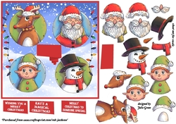 Four Faces Of Christmas