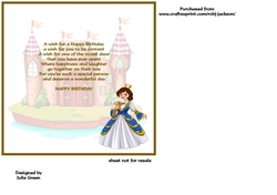 The princess and the Unicorn 2 insert