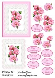 Roses Pearls and Lace