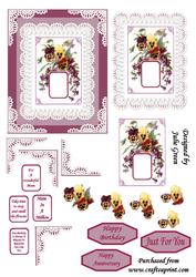Pansies and Lace