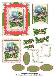 Snow and Holly