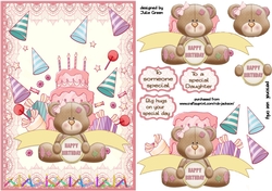 Bear Hugs Birthday A5