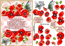 Poppies for your birthday