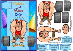 Squat lift wobble drop
