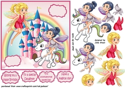 Fairies and a Unicorn