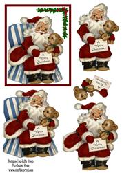Santa and Ted. Xmas