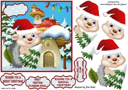 Prickly sends Christmas wishes