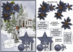A Christmas scene