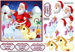 Santa and the Unicorns