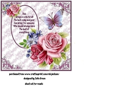 The fragrance of the rose insert