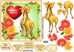 Giraffe to be in love
