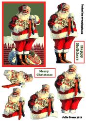Santa on the Roof