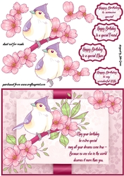 Petals and wings Birthday