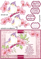 Petals and wings belated