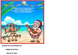 Christmas in the sun insert