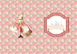 The beauty of fashion A5 blank insert