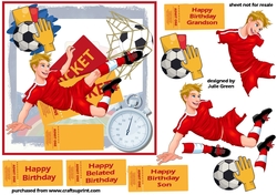 Football mania red