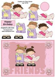 Friends Decoupage