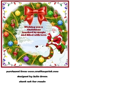 Santa rides again insert