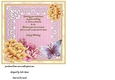 A garden to walk in birthday insert