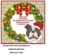 Santa Paws the Bulldog insert