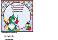 Nordic Elf Christmas insert