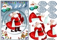 Mummy is kissing Santa Claus A5