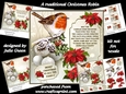 A traditional Christmas Robin