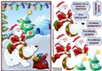 Santa rides a Polar Bear A5