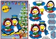 Penguins christmas wishes A5