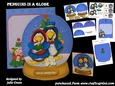 Penguins in a globe