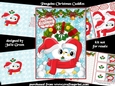 Penguins Christmas cuddles A5