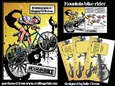Mountain bike rider A5