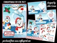 Christmas on ice 5x7