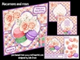Macaroons and roses