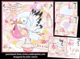 Stork brings a girl