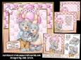 Teddy bear baby girl
