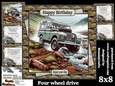 Four wheel drive 8x8