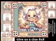 Give us a clue female 8x8