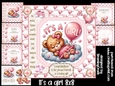Its a girl 8x8