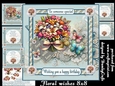 Floral wishes 8x8