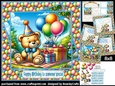 Bear...thday fun 8x8