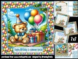 Bear...thday fun 7x7