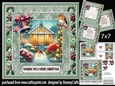 A Christmas garden 7x7