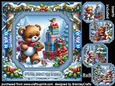 Teddy Bears Christmas 8x8