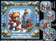 Teddy Bears Christmas 7x7