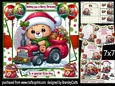 Teds Christmas tractor 7x7